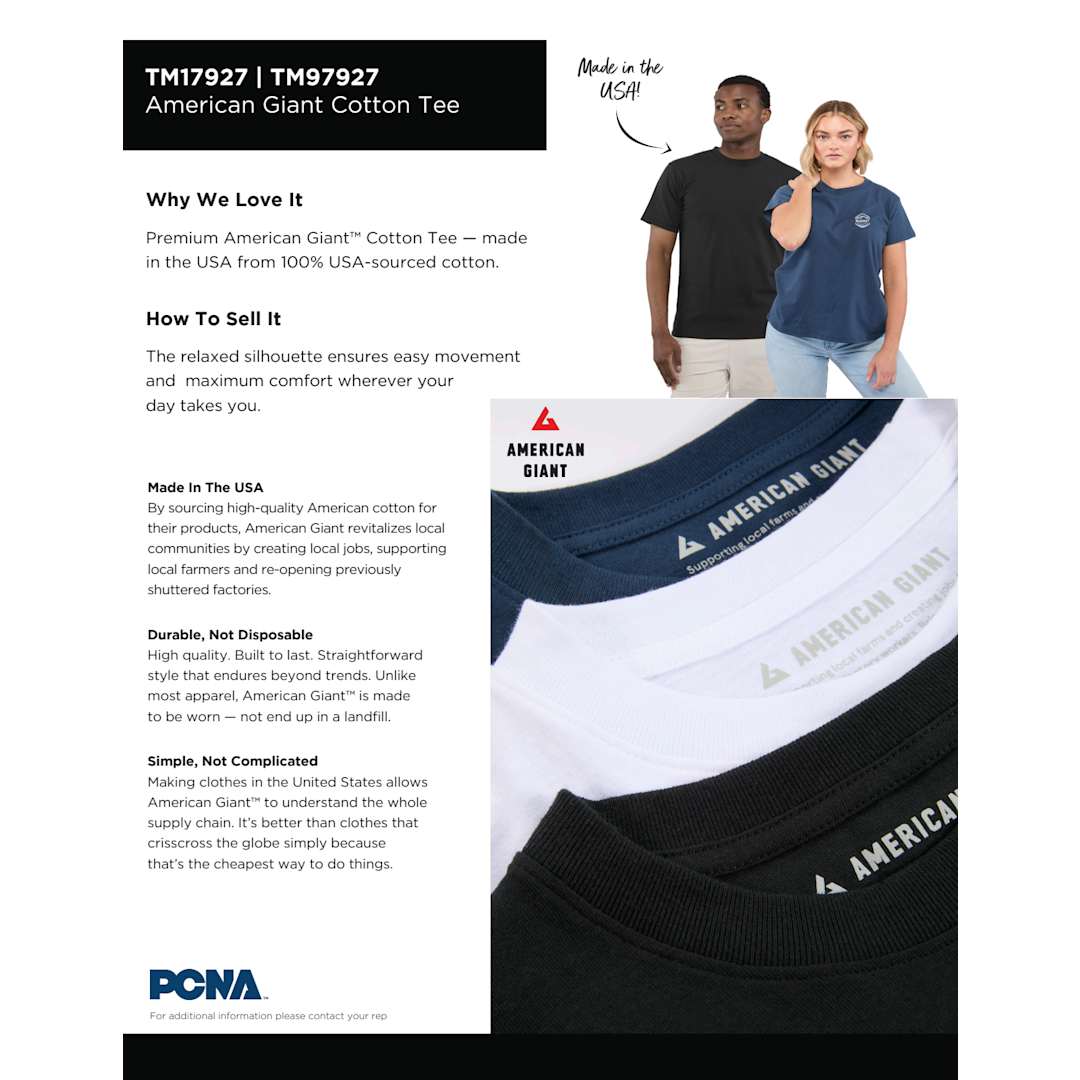 American Giant Heavy Weight Cotton Tee - Men's